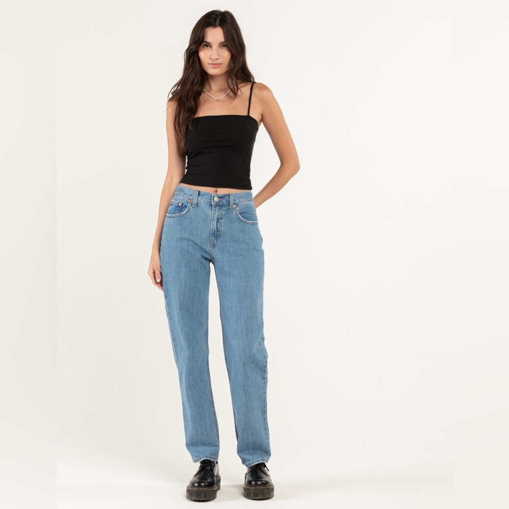 Levi’s Low Pro Straight Charlie Try Medium Baggy Loose Relaxed 90s Jeans Y2K 26 - Picture 4 of 15